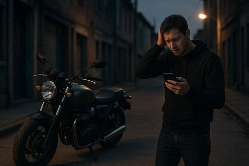 Vol de moto : que faire dans les 5 premières minutes ?