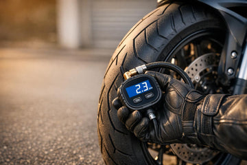 Analyseur de Pression des Pneus Moto