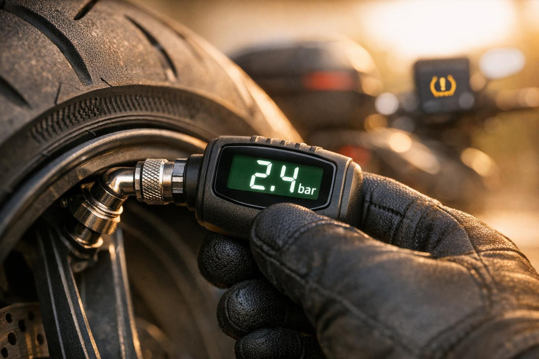 Guide ultime : surveiller la pression des pneus moto