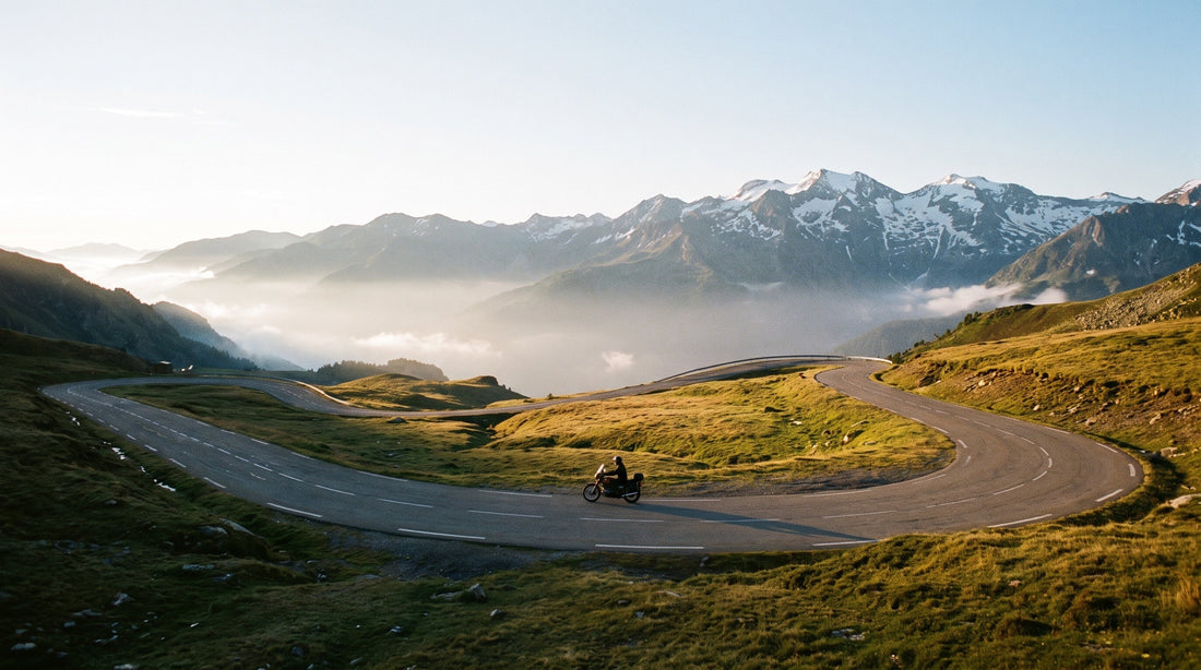 Se balader dans les Pyrénées en moto, le rêve de tout motard