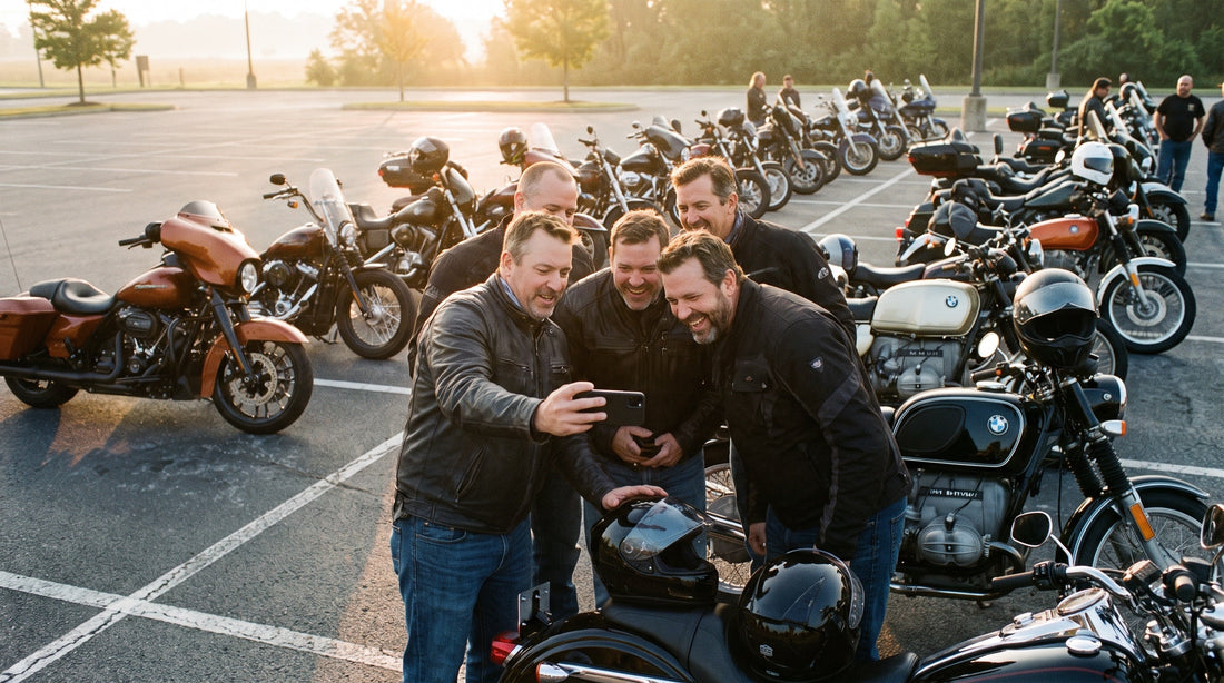 Top 7 fonctionnalités des applis sociales pour motards