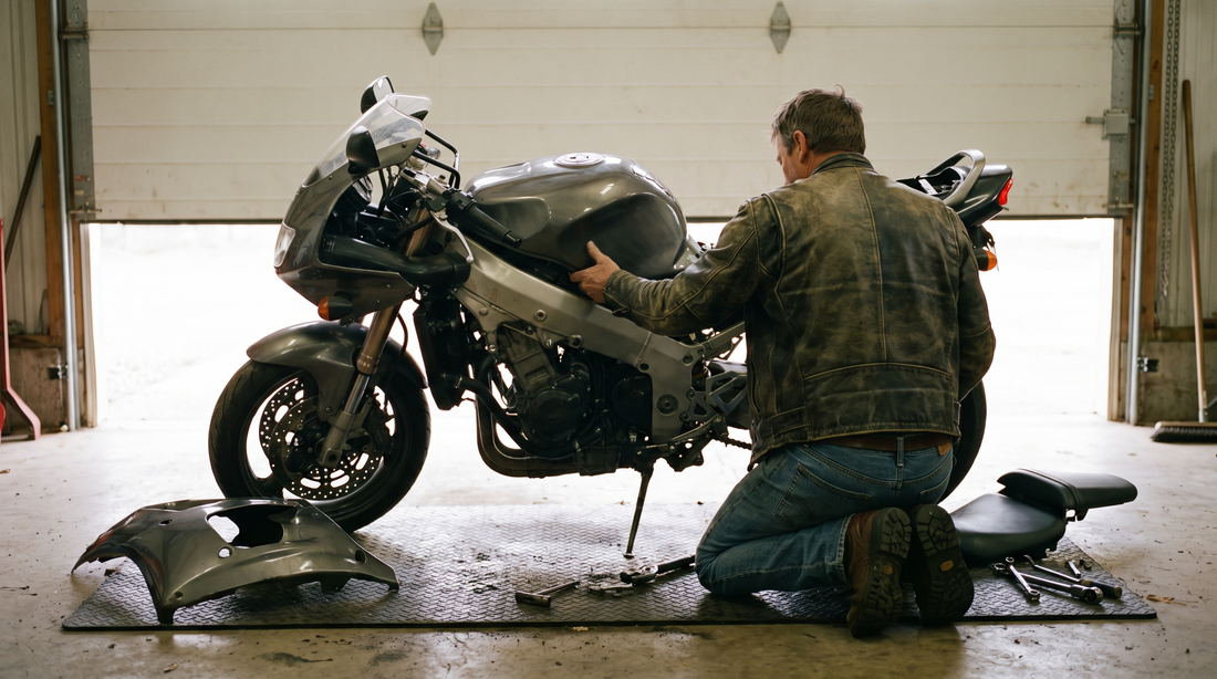 Où cacher un traceur GPS sur sa moto : les meilleurs emplacements