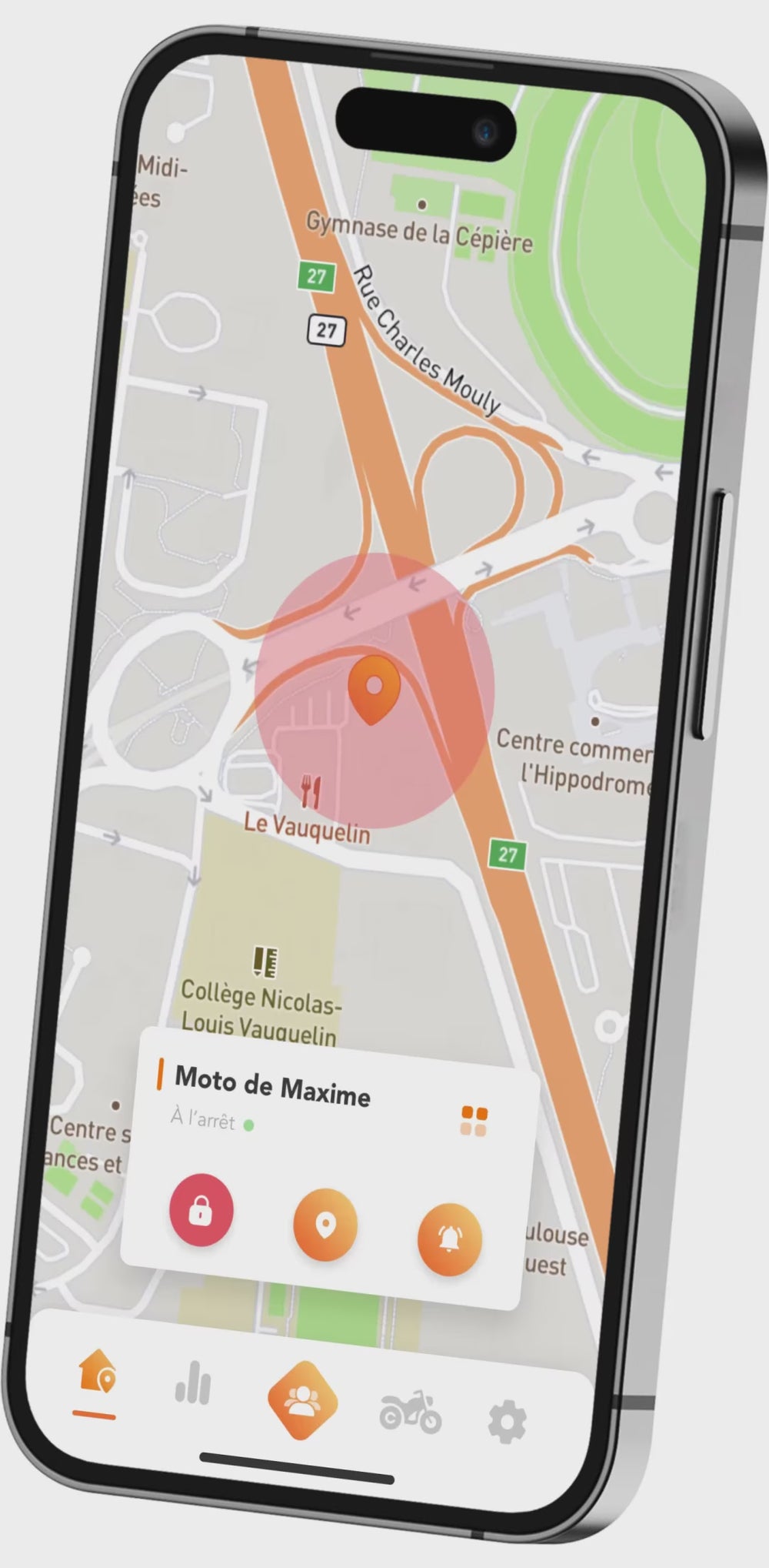 Traceur GPS Alarme GeoRide Mini - GPS / Traceur GPS Moto